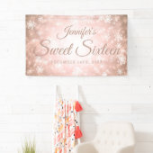 Sweet 16 Birthday Welcome Roos Gold Winter Spandoek (Insitu)