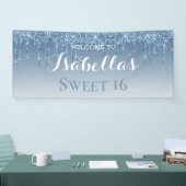 Sweet 16 | Blauw uiteinde Spandoek (Beurs)