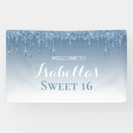 Sweet 16 | Blauw uiteinde Spandoek