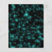 Sweet 16 Blauwgroen uitnodiging voor het uitnodige (Achterkant)