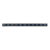 Sweet 16 | Blue Waterverf en Faux Glitter Party Satijnen Lint (Voorkant)