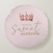 Sweet 16 Blush roze en gouden verjaardag