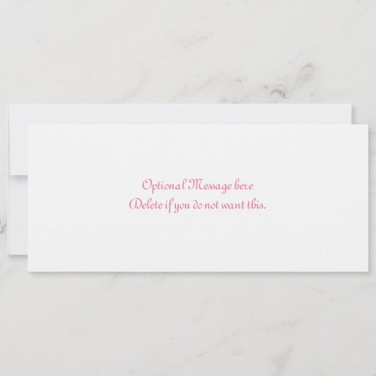 Sweet 16 Boarding Pass naar Parijs Kaart (Achterkant)