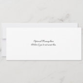 Sweet 16 Boarding Pass naar Parijs Kaart (Achterkant)