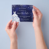 Sweet 16 budget voor blauwe jachtkleding, behalve flyer (Hand)