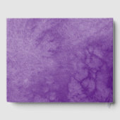 Sweet 16 Butterfly Flowers Paars Dress Gastenboek (Achterkant)