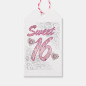 Sweet 16 Cadeaulabel (Voorkant)