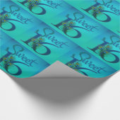 Sweet 16 cadeaupapier (Hoek)