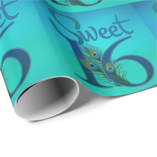 Sweet 16 cadeaupapier (Rol Hoek)