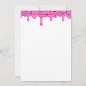 Sweet 16, Candyland, Snoep Sweets donut Kaart (Achterkant)