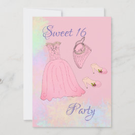 Sweet 16 Celebrating party Kaart