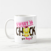 Sweet 16 Chick 1 Koffiemok (Links)