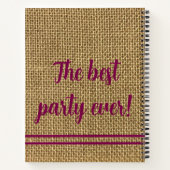 Sweet 16 Citrine anime Notitieboek (Achterkant)