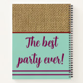 Sweet 16 Citrine anime Notitieboek (Achterkant)