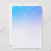 Sweet 16 Confetti Glitter Kaart (Achterkant)