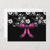 Sweet 16 Custom Elegant Birthday Briefkaart (Voorkant / Achterkant)