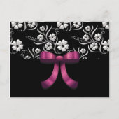 Sweet 16 Custom Elegant Birthday Briefkaart (Voorkant)