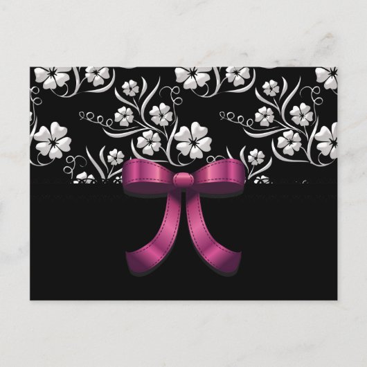 Sweet 16 Custom Elegant Birthday Briefkaart (Voorkant)