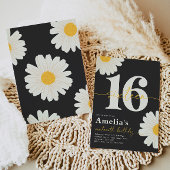 Sweet 16 Daisy Verjaardag Uitnodiging
