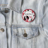 Sweet 16 Dames Schoenen Hoge Heel Stillettos Butto Ronde Button 5,7 Cm (In situ)