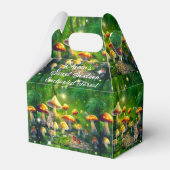 Sweet 16 Enchanted Forest Rabbits Frogs-paddenstoe Bedankdoosjes (Voorkant Zijde)