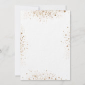 Sweet 16 eucalyptus greenery glitter luxe kaart (Achterkant)