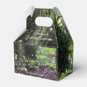 Sweet 16 Fairies Rabbits paddenstoel Bedankdoosjes (Achterkant)