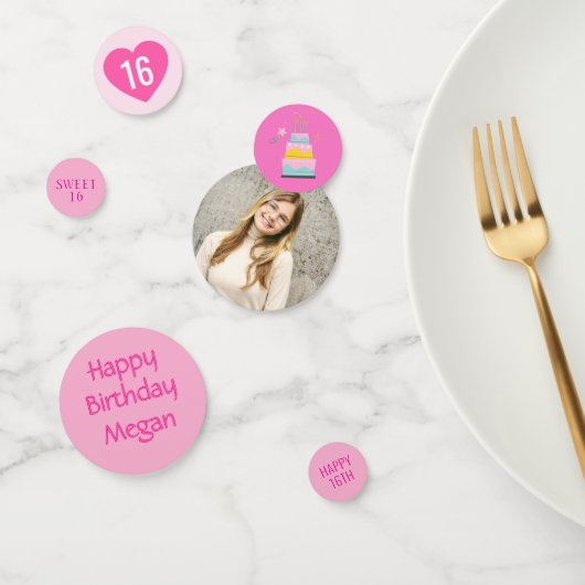 Sweet 16-feest! Tafelconfetti Confetti (Groep)