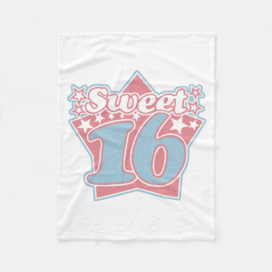 Sweet 16 Fleece Deken