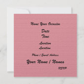 Sweet 16 Foto Uitnodigen Kaart (Achterkant)