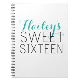 Sweet 16 Gastenboek Notitieboek