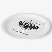 Sweet 16 Gepersonaliseerd Papieren Bordje (Gekanteld)