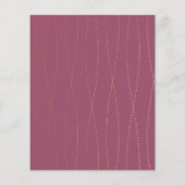 Sweet 16 Gold, legant, Simple Party Invite (Achterkant)