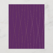 Sweet 16 Gold, legant, Simple Party Invite (Achterkant)