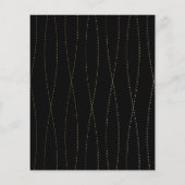 Sweet 16 Gold, legant, Simple Party Invite (Achterkant)