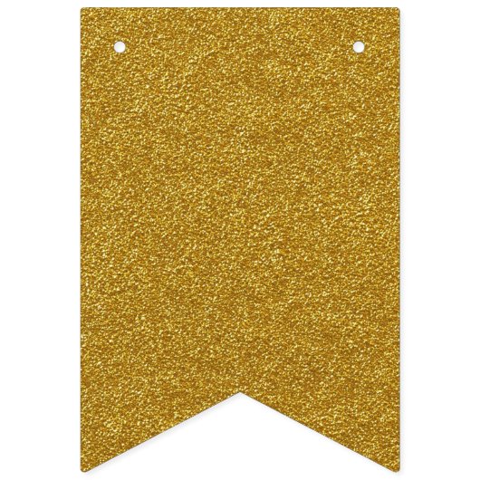 Sweet 16 Gouden en Roze Verjaardagsbanner Vlaggetjes (Eerste vlag)