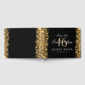 Sweet 16 Guestbook Party Sparkles Gold Gastenboek (Volledig)