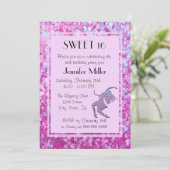 Sweet 16 | Gymnastiek en dansen Kaart (Staand voorkant)