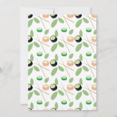 Sweet 16 Hibachi Grill Sushi Rolls Restaurant Kaart (Achterkant)