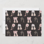 Sweet 16 High Heel Verjaardag Uitnodiging (Achterkant)