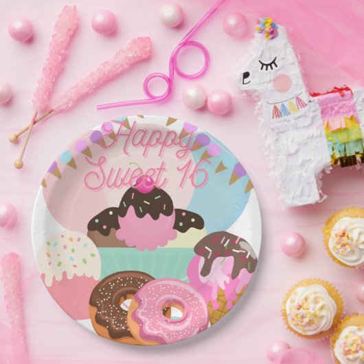 Sweet 16-jarig bord (Feest)