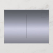 Sweet 16-jarig zilveren glitterstof uitnodiging briefkaart (Achterkant)