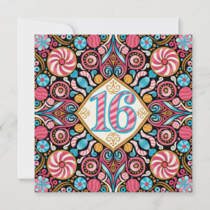 Sweet 16 kaart