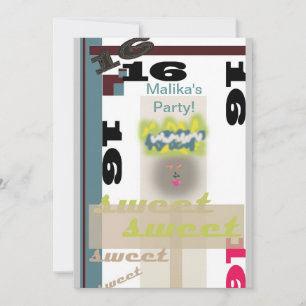 Sweet 16 kaart