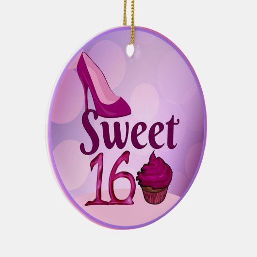 Sweet 16 keramisch ornament (Rechts)