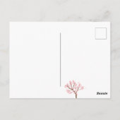 Sweet 16 Kersenbloesems Verjaardag Lente Bloemen Briefkaart (Achterkant)