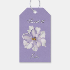 Sweet 16 Lavender Orchid Cadeaulabel