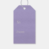 Sweet 16 Lavender Orchid Cadeaulabel (Achterkant)