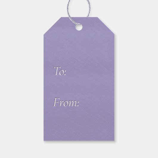 Sweet 16 Lavender Orchid Cadeaulabel (Achterkant)