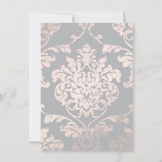 Sweet 16 Luxury Roos gold Balloons Bedankkaart (Achterkant)